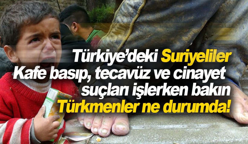 Hatay'da 'Aç Türkmen' dramı