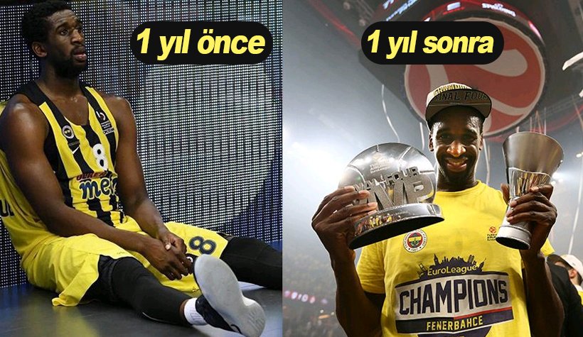 Şampiyon Fenerbahçe. 1 yıl önce 1 yıl sonra