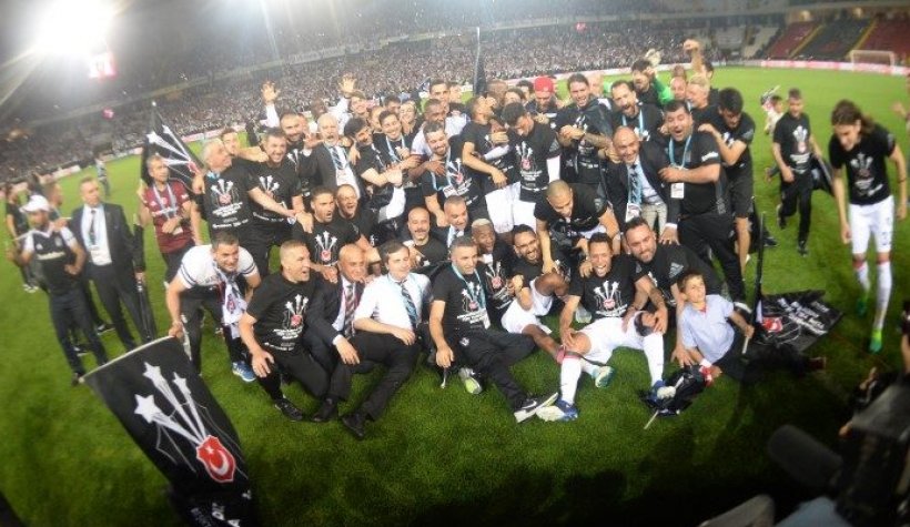 Şampiyon Beşiktaş, Süper Lig Şampiyonu Beşiktaş oldu