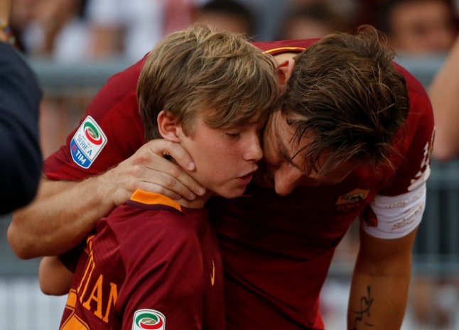 Yaşayan efsane Totti'den, Roma'ya duygulu veda