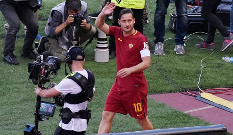 Yaşayan efsane Totti'den, Roma'ya duygulu veda