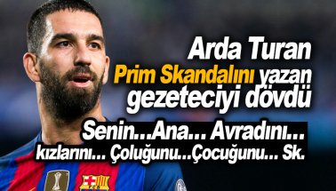 Arda Turan milli takım uçağında gazeteci Bilal Meşe’ye saldırıp dövdü