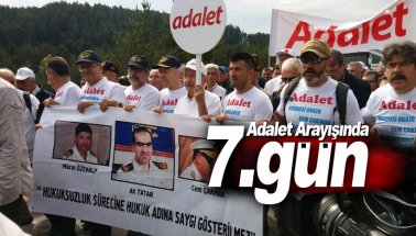 Adalet Yürüyüşü bugün 7. gününde. Yürüyüşe onlar da katıldı