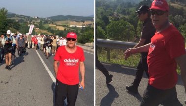 CHP Milletvekili Hüseyin Yıldız Adalet Yürüyüşü'nde kalp krizi geçirdi