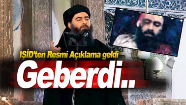 IŞİD'ten son dakika açıklaması: Bağdadi öldü