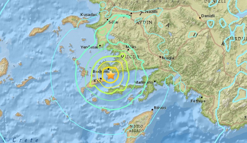 Ege'de şiddetli deprem, İzmir, Manisa, Denizli ve Marmaris de sarsıldı
