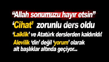 Son dakika: 'Cihat' zorunlu ders, 'Laiklik ve Atatürk' derslerden kaldırıldı