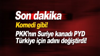 Son dakika komedisi: Terör örgütü YPG adını Türkiye için değiştirdi