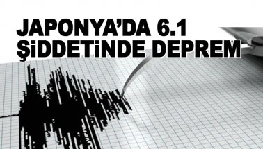 Son dakika.. Japonya'da 6,1 büyüklüğünde deprem