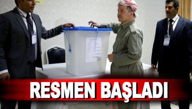 Son dakika: Sözde Kürdistan referandumu başladı