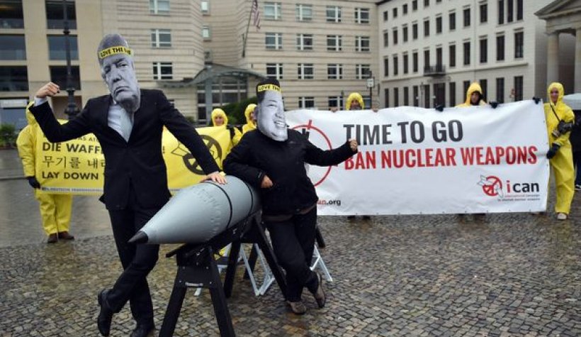 2017 Nobel Barış Ödülü Nükleer Silahları Yok Etme Kampanyası'nın
