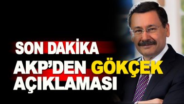 AKP'den Melih Gökçek açıklaması: İstifa talebi söz konusu değil