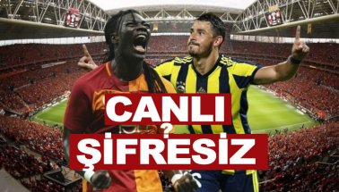 Galatasaray Fenerbahçe maçını canlı ve şifresiz veren kanallar!