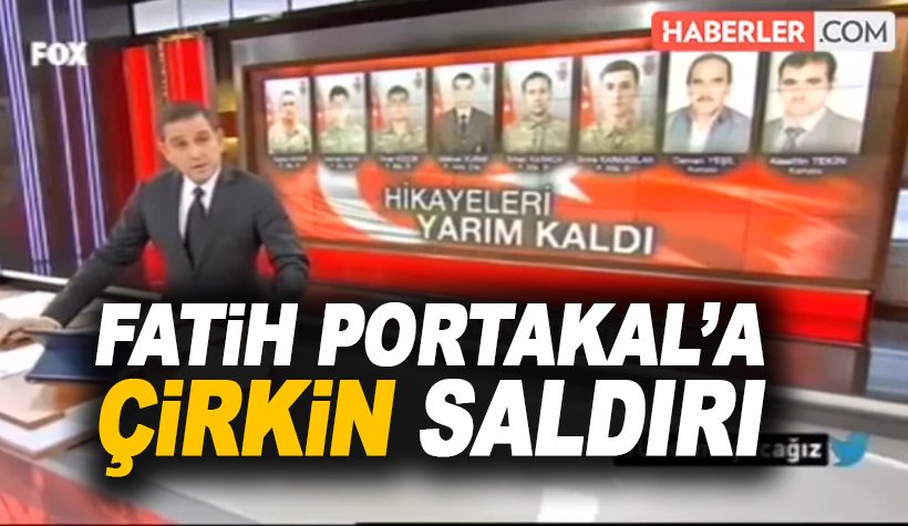 Fatih Portakal'a şehitler üzerinden çirkin 'Allah Rahmet Eylesin' saldırısı