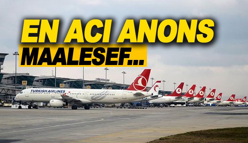 THY uçağında en acı anons: Şu anda bir hastamı vefat etmek üzere..