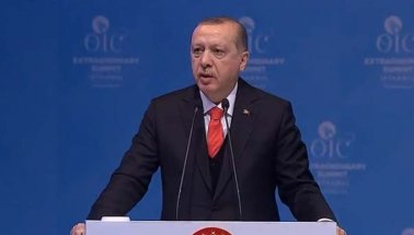 Erdoğan: Kudüs'ü Filistin'in başkenti olarak tanıyalım