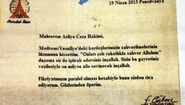 İşte Fetullah Gülen'in en somut 'Kumpas' talimatı belgesi