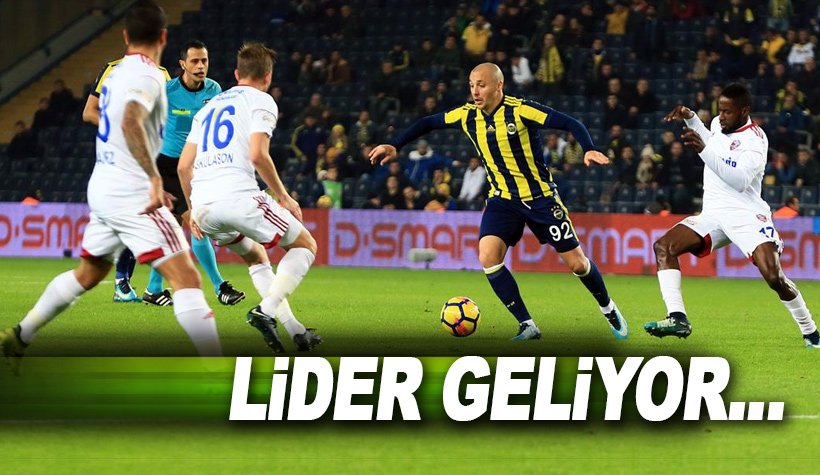 Açılın, lider geliyor! Fenerbahçe 2-0 Kardemir Karabükspor