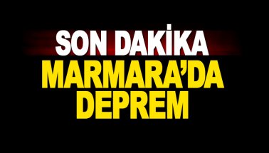 Son dakika: Marmara'da deprem
