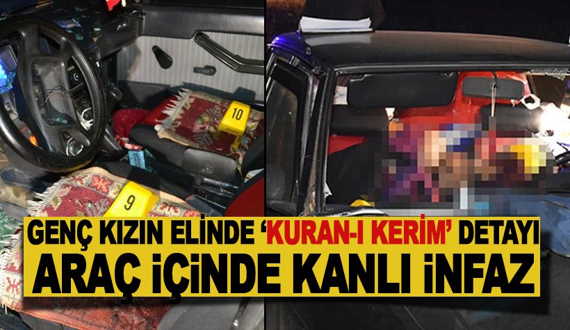 Aksaray'da Mediha Akdağ ve Tuncer Kütük araç içinde öldürüldü