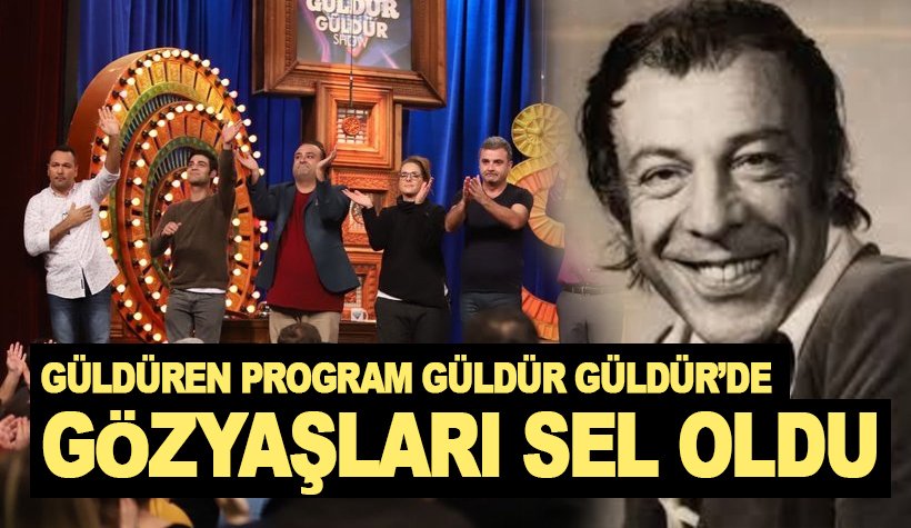 Güldür Güldür Show'da Münir Özkul'a ağlatan veda