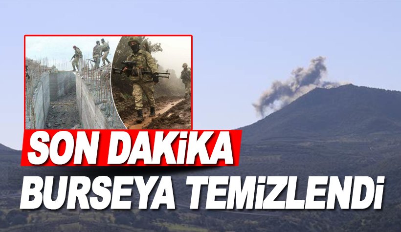 Son dakika: Burseya Dağı terör örgütünden ele geçirildi