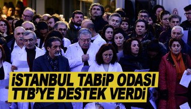 Son dakika: İstanbul Tabip Odası'ndan TTB'ye destek açıklaması