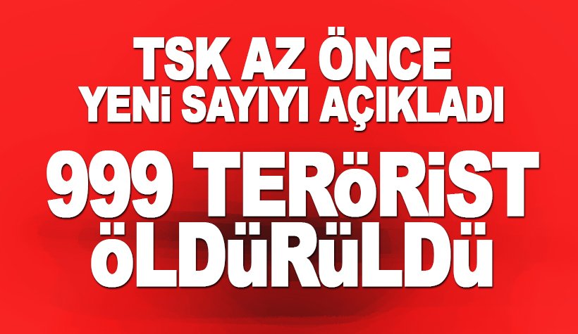 TSK'dan yeni Afrin açıklaması: Öldürülen terörist sayısı 999
