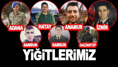 11 Kahramanımızı şehit verdik. İşte şehitlerin isimleri ve memleketleri