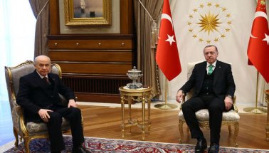 Cumhurbaşkanı Erdoğan, MHP Lideri Bahçeli 45 dakika görüştü