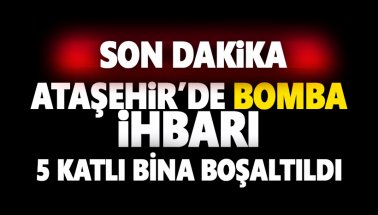 İstanbul Ataşehir'de  'oyuncak bomba' paniği