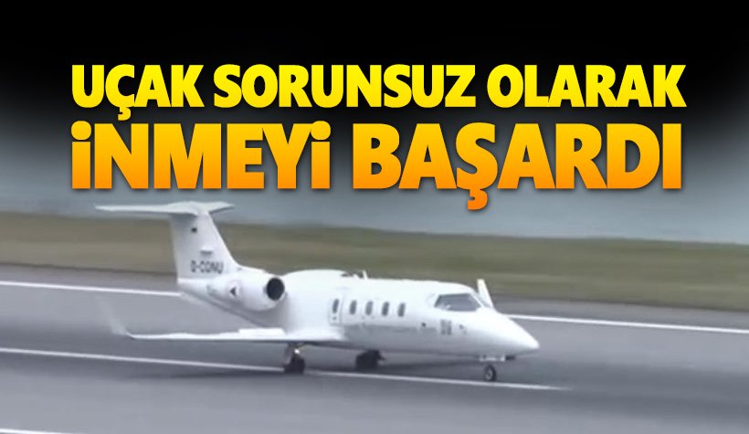Son dakika: Trabzon Havalimanı'nda alarm: Uçak acil iniş yaptı
