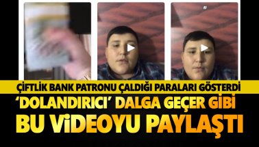 Çiftlik Bank sahibi Mehmet Aydın çaldığı paralarla bu videoyu paylaştı