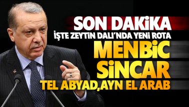 Ansızın, Menbiç, Sincar,Ayn El Arab ve Tel Abyad'a da gireriz!