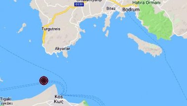 Son dakika: Bodrum'da deprem: Peş peşe sarsıldı..