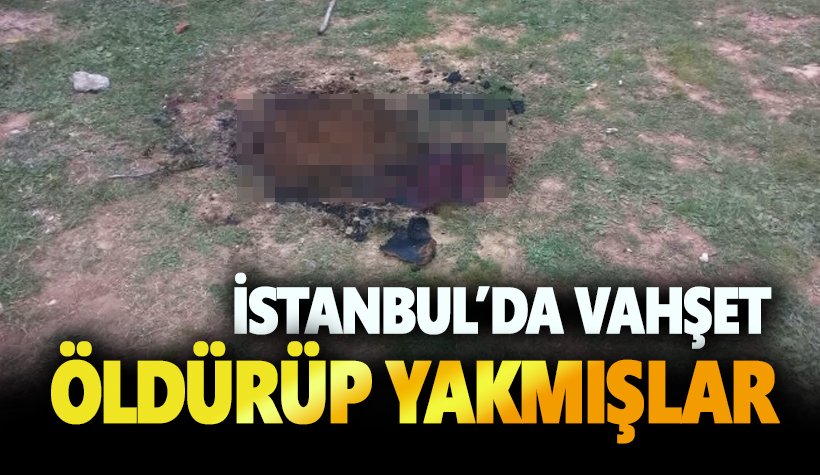 İstanbul'da vahşet: Öldürdüler, Cesedini ormanlık alanda yaktılar