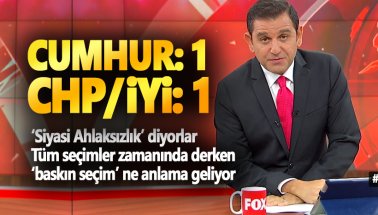 Fatih Portakal: Cumhur:1 - CHP/İYİ: 1