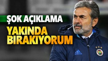 Şok açıklama! Aykut Kocaman: Yakında bırakıyorum