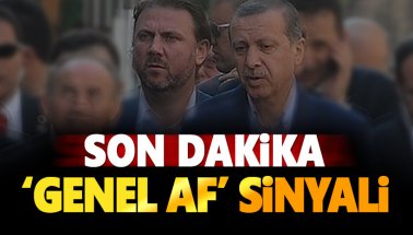 Genel af sinyali! Cumhurbaşkanı danışmanı Bulut: Genel Af çıkaralım..