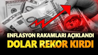 Enflasyon 1.87 puan daha arttı. Dolar tarihi rekoru kırdı