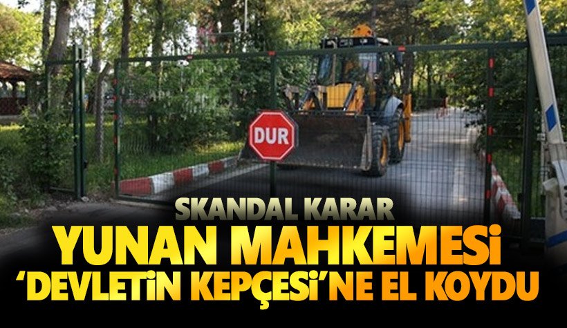 Yunan mahkemesi, Edirne Belediyesi'ne ait 'devletin' kepçesine el koydu