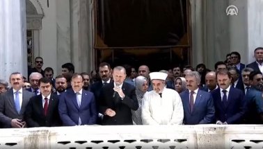 Erdoğan cami açılışında konuştu: Namazları burada kılarsak camimiz şenlenecek