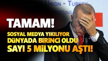 Sosyal medya 'TAMAM' ile yıkıldı, Dünyada birinci oldu, 5 milyonu aştı