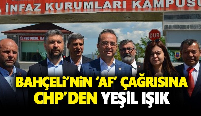 CHP'den af açıklaması geldi: Değerlendirilir!