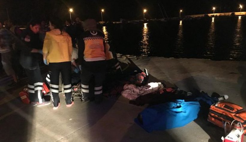 Çanakkale'de göçmen teknesi battı: 7 kişinin cesedine ulaşıldı