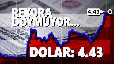 Son dakika: Dolar 4.43'ü, euro 5.28'i aştı