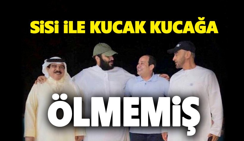 Suudi Veliaht Prens'ten 'ölmedim yaşıyorum' pozu geldi