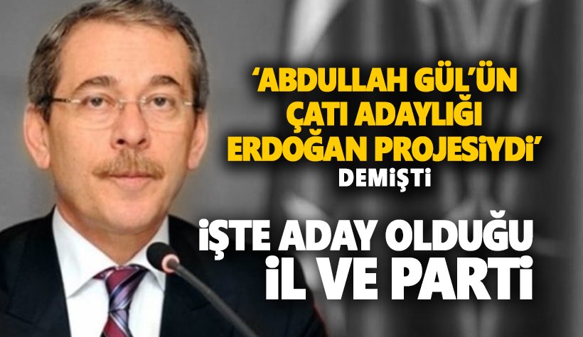 Abdüllatif Şener Konya’dan CHP'nin adayı oldu