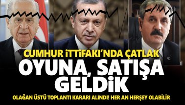 Cumhur İttifakı'da BBP Çatlağı: İsyan ve herşey olabilir