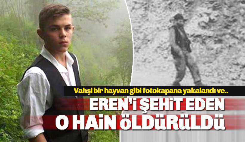 Eren Bülbül'ü şehit eden Şorej kod adlı Barış Coşkun öldürüldü